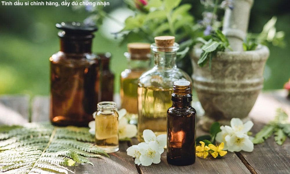 Tinh dầu sỉ chính hãng, đầy đủ chứng nhận 2